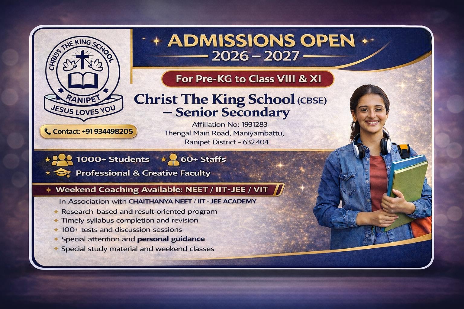 Admissions Open